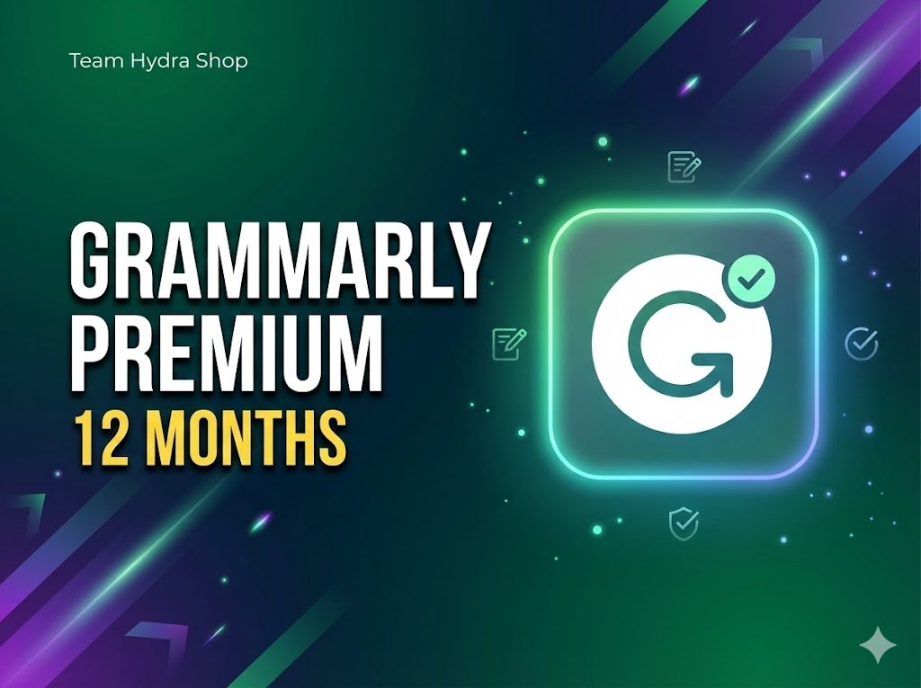 Grammarly Premium – 12 Months Official Subscription (Personal Email Activation)